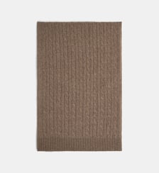 Echarpe Cachscarf torsade cachemire  Galeries Lafayette