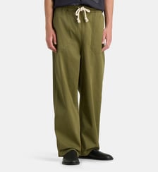 Pantalon large Ferry taille élastiquée cordons coton  Officine Générale