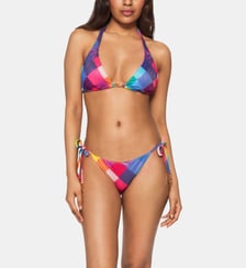 Haut de maillot de bain signature Kurt Geiger London
