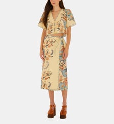 Top droit à motif Boho Beauty Farm Rio