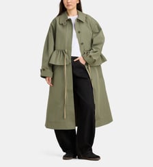 Trench 2 en 1 avec blouson Myrtille coton bio Damson Madder