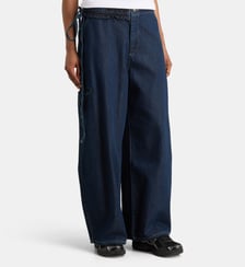 Jean droit Augusta coton denim  Damson Madder