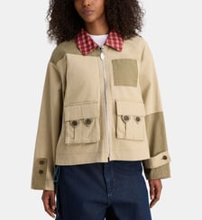 Veste De Grange réversible Marcelle  Damson Madder
