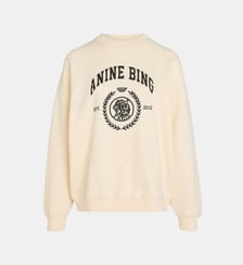 Sweat Miles Collegiate en coton  Anine Bing