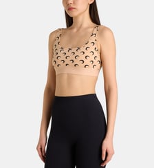 Brassière de sport signature stretch Marine Serre