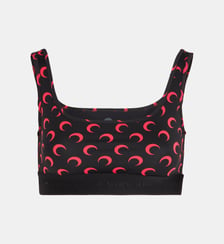 Brassière de sport signature stretch Marine Serre