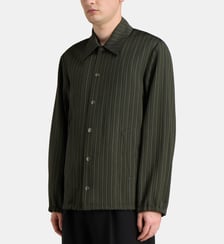 Veste droite Vorries rayée à poches Dries Van Noten