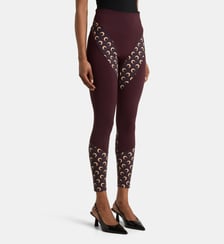 Legging Athleisure yoga inserts moons Marine Serre