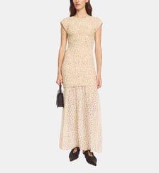 Robe Corinna maxi motif à pois By Malene Birger