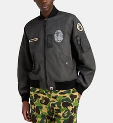 Bomber signature en nylon A BATHING APE ®