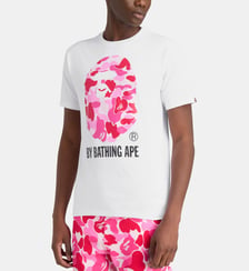T-shirt droit signature en coton A BATHING APE ®
