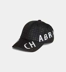 Casquette signature monogrammée coton By Chabrand