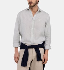 Chemise droite en lin El Ganso