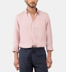 Chemise droite en lin signature El Ganso