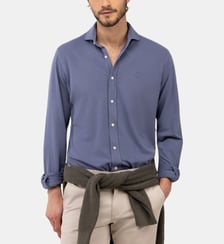 Chemise droite en coton signature El Ganso