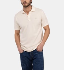 Polo droit en coton signature El Ganso