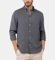 Chemise droite en lin El Ganso