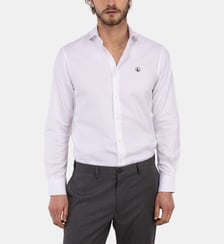 Chemise Royal Oxxford droite en coton signature El Ganso