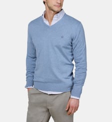 Pull droit col V El Ganso