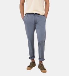 Pantalon droit en coton El Ganso