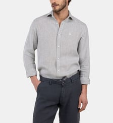 Chemise droite en lin El Ganso
