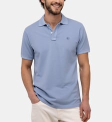 Polo droit en coton signature El Ganso