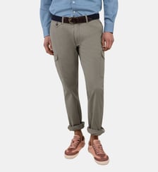 Pantalon droit cargo en coton El Ganso