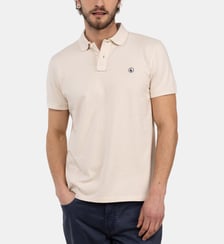 Polo droit en coton signature El Ganso
