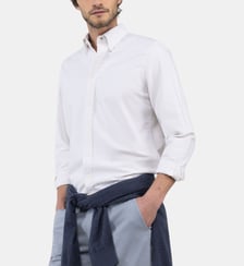 Chemise Oxford droite en coton El Ganso