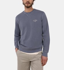 Sweat droit signature en coton El Ganso