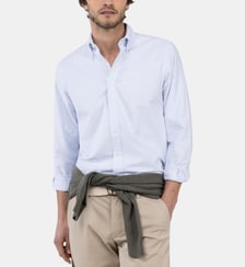 Chemise Oxford droite en coton El Ganso