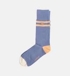 Chaussettes classiques détails rayés El Ganso