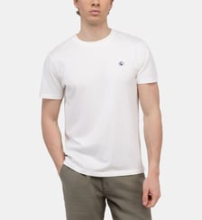 T-shirt droit coton uni El Ganso