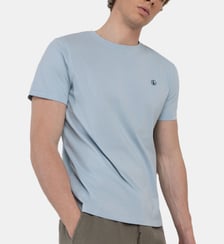 T-shirt droit coton uni El Ganso