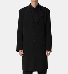 Veste droite signature Yohji Yamamoto