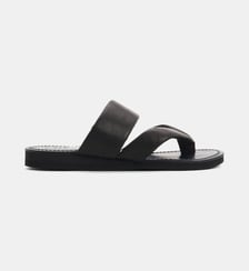 Tongs en cuir Yohji Yamamoto
