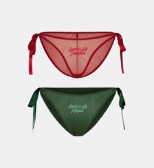 Lot de 2 culottes signature Savage x Fenty