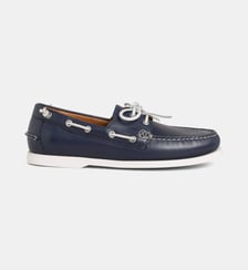 Ces chaussures bateau Merton en cuir Polo Ralph Lauren