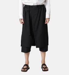 Pantalon crop ample  Yohji Yamamoto