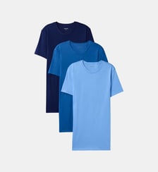 Lot de 3 t-shirts signature Calvin Klein
