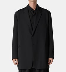 Veste droite boutonnée Yohji Yamamoto