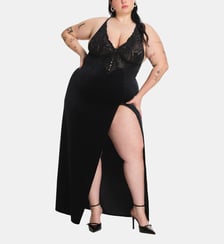 Nuisette longue ajustée signature Savage x Fenty