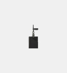 Porte-cartes tour de cou en cuir Yohji Yamamoto