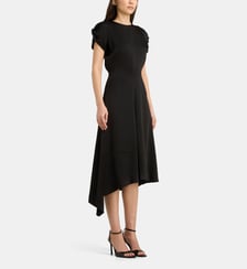 Robe longue Twist satinée Victoria Beckham