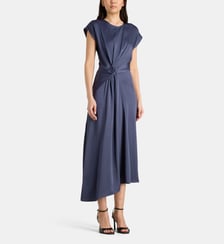 Robe longue twist satinée  Victoria Beckham