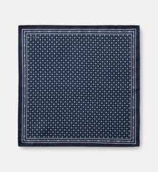 Pochette de costume en soie Eton