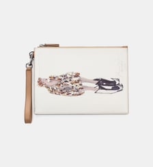 Pochette The Runway Illustration Wristlet Marc Jacobs