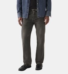 Jean 501 droit coton délavé Levi's