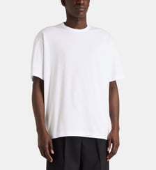 T-shirt oversize à fentes zippées en coton Comme des Garçons SHIRT