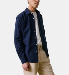 Chemise droite en coton Auguste Figaret